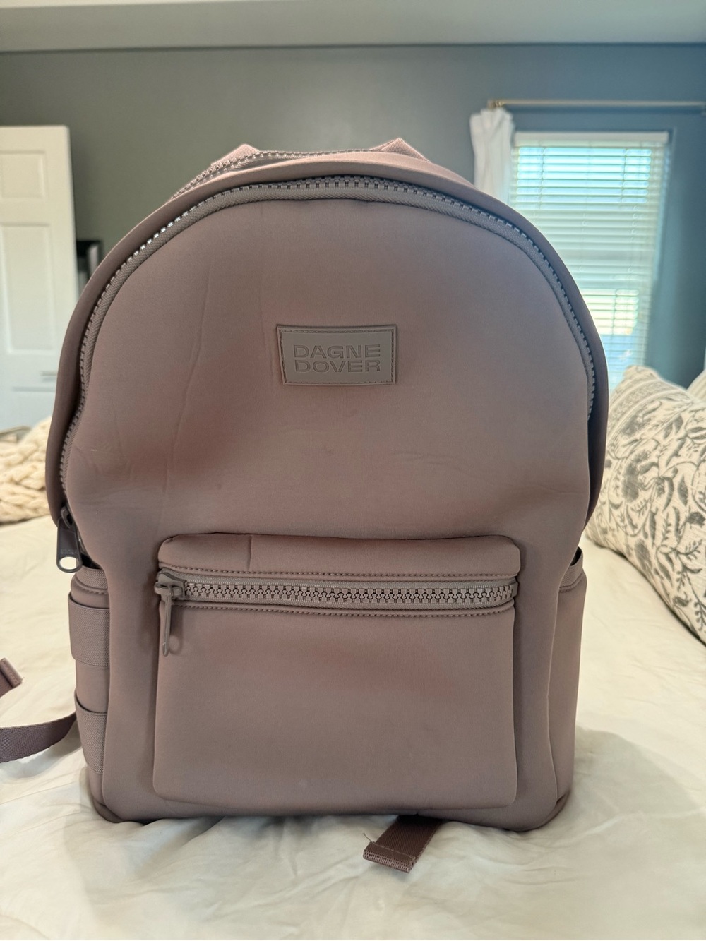 Dagne Dover Dakota Neoprene Backpack in Dune - Large